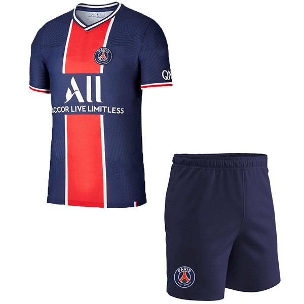Camiseta Paris Saint Germain 1ª Niños 2020-2021 Azul